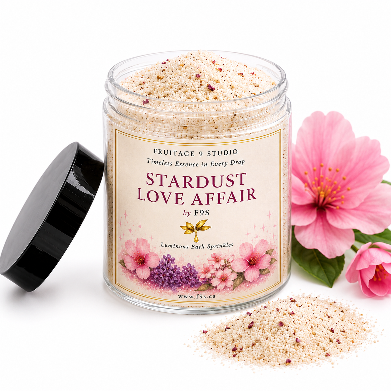 Stardust love Affair by f9s Luminous Bath Sprinkles Fruitage 9 Studio