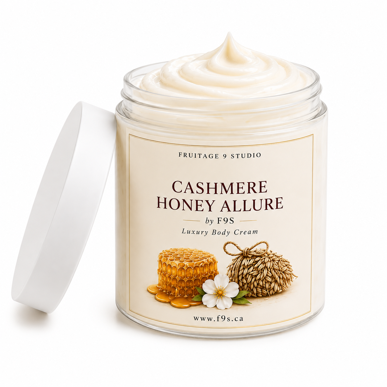 Cashmere Honey Allure by f9s Luxury Body Butter  Fruitage 9 Studio