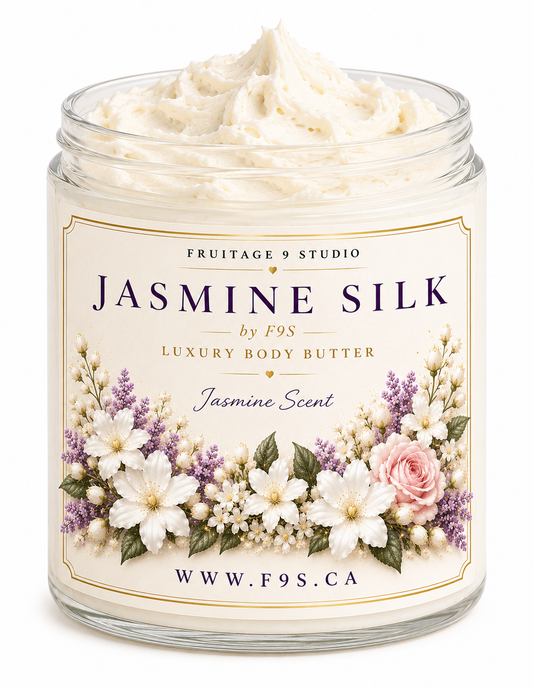Jasmine Silk by f9s luxury body butter  Fruitage 9 Studio
