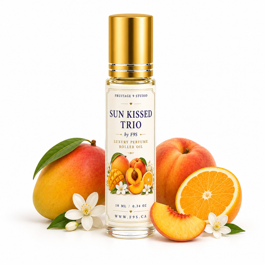 Sun Kissed Trio by f9s Perfume Roller Oil  Fruitage 9 Studio