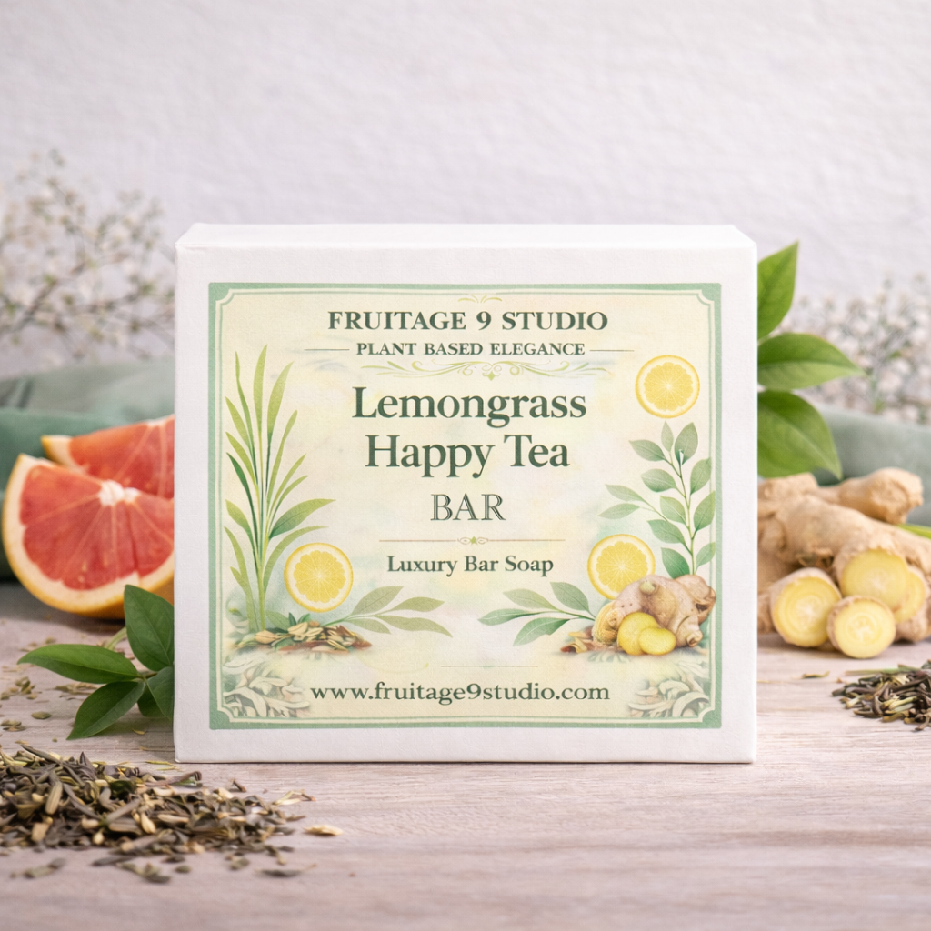 Lemongrass Happy Tea Bar Luxury Bar Soap