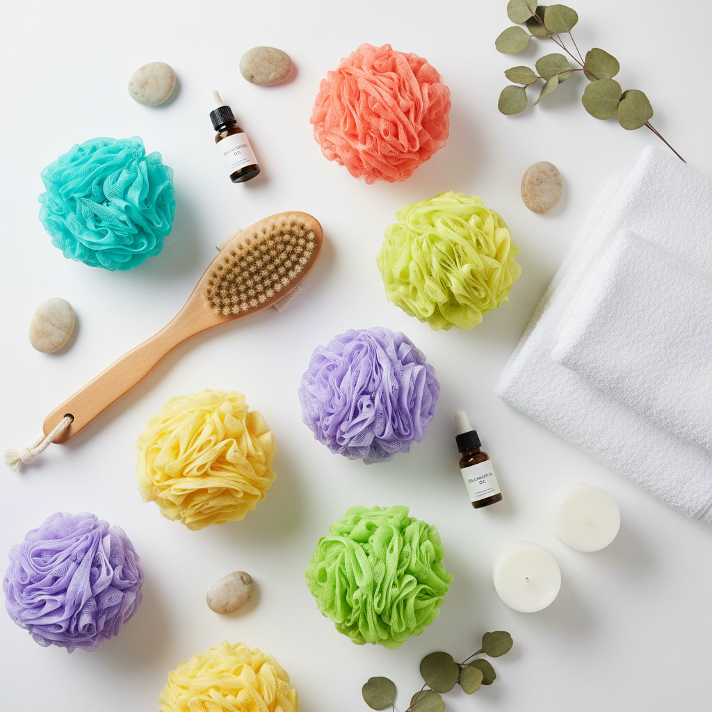 Loofah and soap bundle