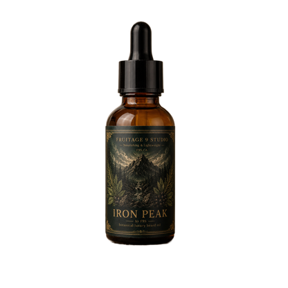 Iron Peak by f9s premium beard oil - launching 10th June - preorders welcome  Fruitage 9 Studio
